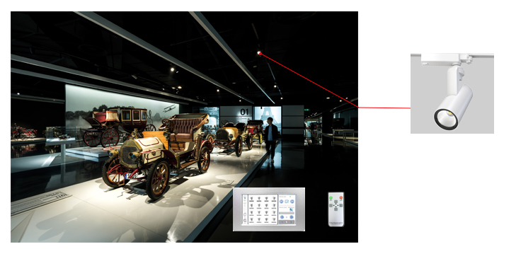 Application case of MotorLux lighting in Automobile Museum Application case of MotorLux lighting in Automobile Museum