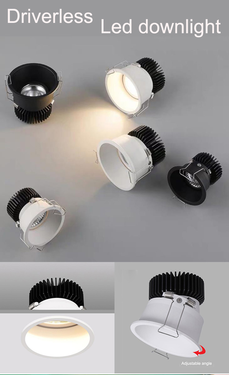 Driveless Led Downlight Driveless Led Downlight