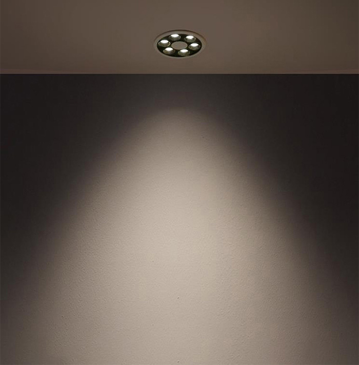 Ultra tin recessed led module ceiling spotlight