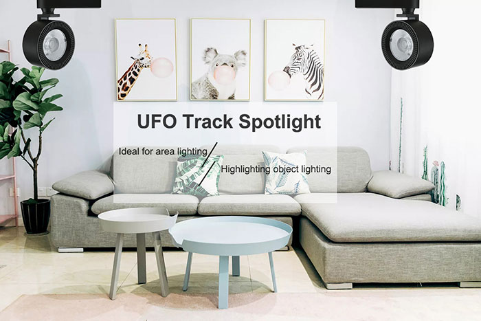 UFO unique design Led Rail Spot Light 