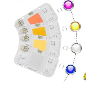 AC 110V 220V 230V 380-840nm full spectrum growing led chip 20w 30w 50w AC COB LED Chip