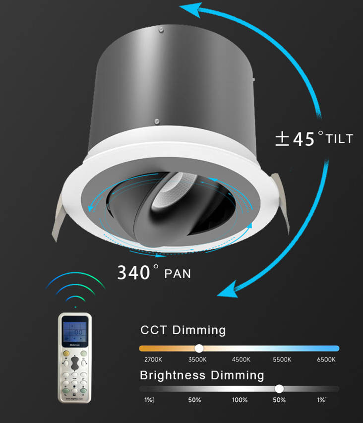 Introduction to Motorized Recessed Ceiling Lights